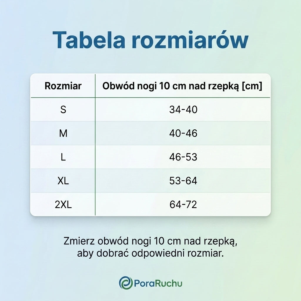 Cupriva™ - miedziana orteza kompresyjna na kolano